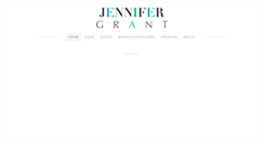 Desktop Screenshot of jennifergrant.com