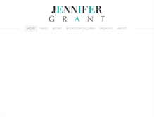Tablet Screenshot of jennifergrant.com